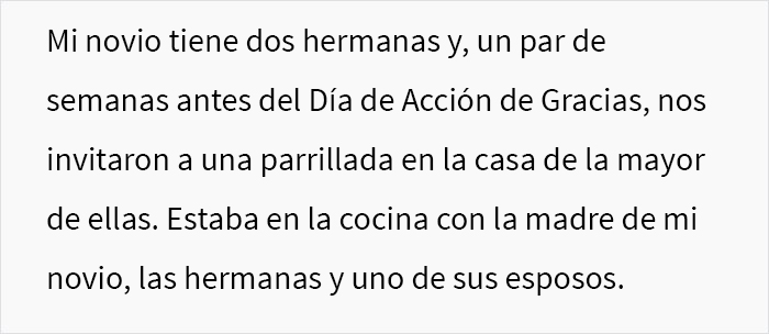 Esta madre nunca "recordaba" el nombre de la novia de su hijo, así que ella se vengó el Día de Acción de Gracias