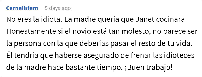 Esta madre nunca "recordaba" el nombre de la novia de su hijo, así que ella se vengó el Día de Acción de Gracias