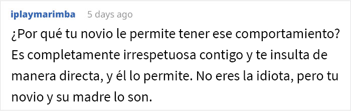 Esta madre nunca "recordaba" el nombre de la novia de su hijo, así que ella se vengó el Día de Acción de Gracias