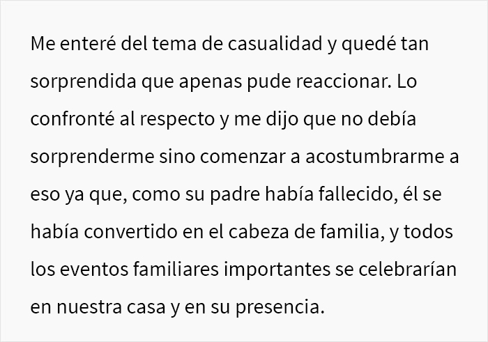 Este hombre faltó al respeto a su esposa invitando a su familia numerosa a celebrar Navidad durante 5 días sin preguntar