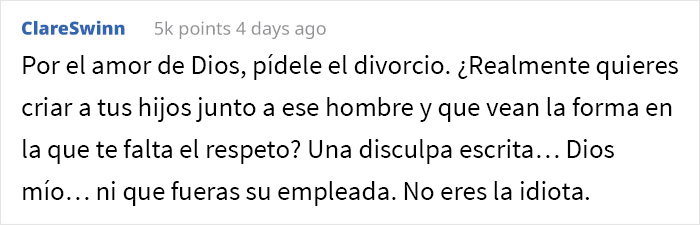 Este hombre faltó al respeto a su esposa invitando a su familia numerosa a celebrar Navidad durante 5 días sin preguntar