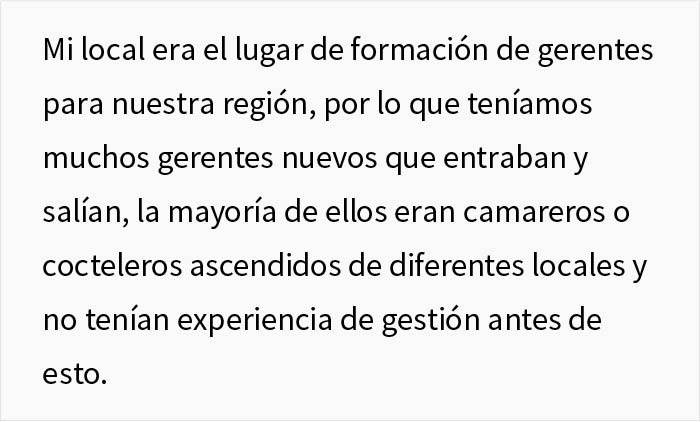 Esta empleada deja su trabajo, pero semanas después una nueva gerente intenta "despedirla" y es degradada