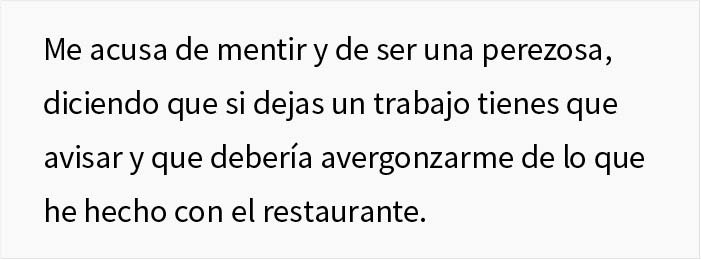 Esta empleada deja su trabajo, pero semanas después una nueva gerente intenta "despedirla" y es degradada