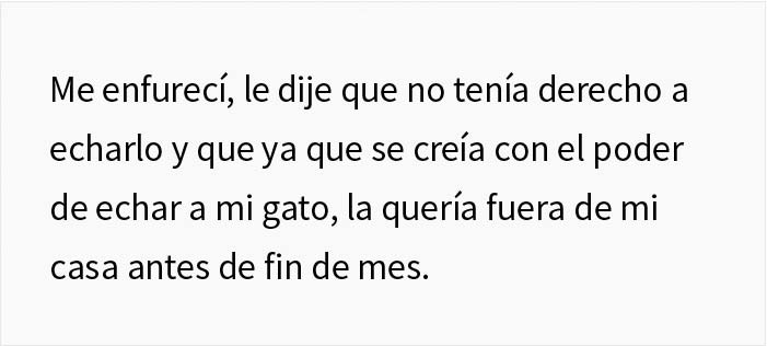 Esta mujer recibió su merecido tras echar de casa al gato de su novio mientras él no estaba