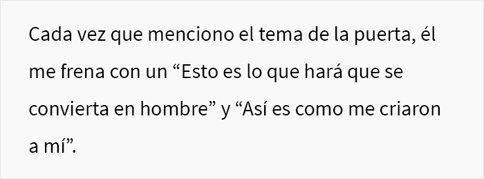 “Ahora se niega incluso a dormir en la misma cama que yo”: Estos padres discuten cuando la madre instala una puerta en la habitación de su hijo en secreto porque el padre no estaba de acuerdo