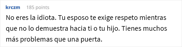“Ahora se niega incluso a dormir en la misma cama que yo”: Estos padres discuten cuando la madre instala una puerta en la habitación de su hijo en secreto porque el padre no estaba de acuerdo