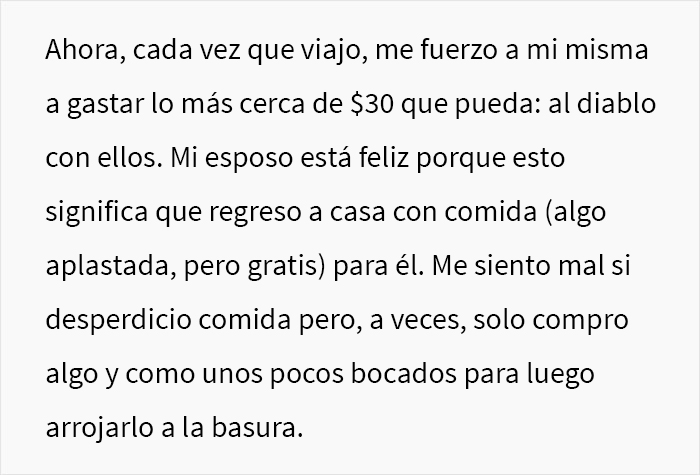 Esta empleada apenas usaba el dinero que le otorgaba su empresa, pero la regañaron por gastar 1,50$ extra una vez y decidió cumplir maliciosamente