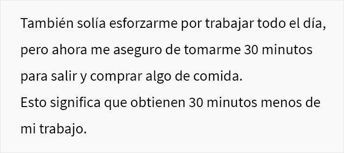 Esta empleada apenas usaba el dinero que le otorgaba su empresa, pero la regañaron por gastar 1,50$ extra una vez y decidió cumplir maliciosamente