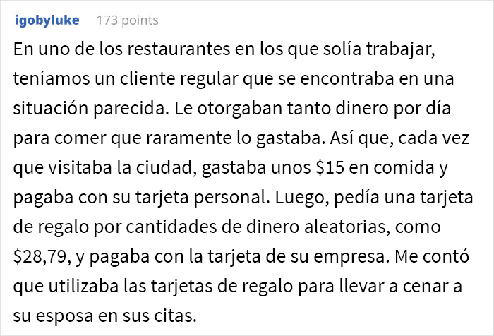 Esta empleada apenas usaba el dinero que le otorgaba su empresa, pero la regañaron por gastar 1,50$ extra una vez y decidió cumplir maliciosamente