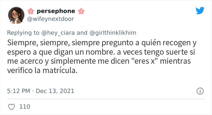 Una mujer tuitea la historia de cómo comprobar la matrícula de un conductor de Uber la salvó de una posible trata de personas