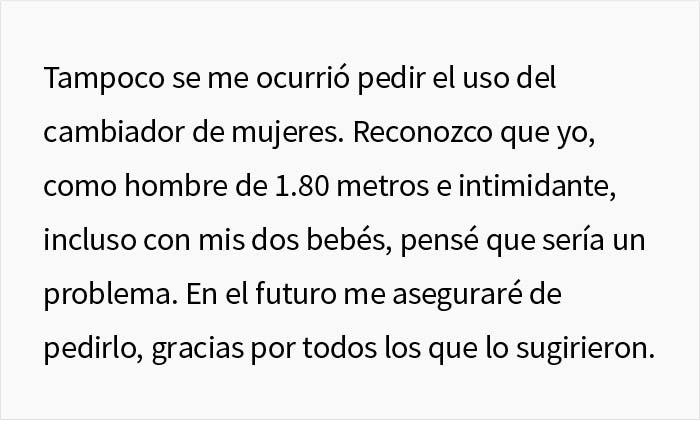 Este padre pregunta si se equivocó por hacer llorar a una mujer que le decía cómo debía limpiar y vestir a su bebé