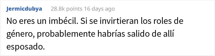 Este padre pregunta si se equivocó por hacer llorar a una mujer que le decía cómo debía limpiar y vestir a su bebé