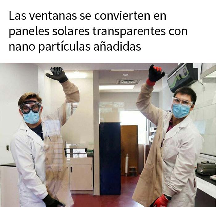 Los paneles de vidrio ordinarios pueden actuar como paneles solares cuando se intercala una capa de nanopartículas entre dos paneles. Esto podría ayudarnos a aprovechar la energía solar en ciudades donde el espacio para los paneles solares puede ser limitado