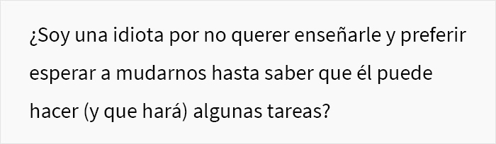 Esta chica de 20 años pospuso mudarse con su novio tras averiguar que él no sabe hacer ninguna tarea del hogar