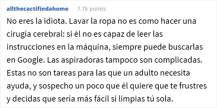 Esta chica de 20 años pospuso mudarse con su novio tras averiguar que él no sabe hacer ninguna tarea del hogar