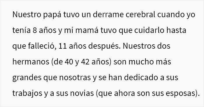 Esta madre esperaba que su hija hiciera que su hermana enferma mental fuera su dama de honor, pero la futura novia se niega