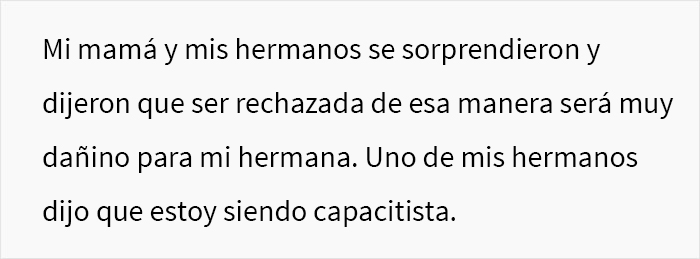 Esta madre esperaba que su hija hiciera que su hermana enferma mental fuera su dama de honor, pero la futura novia se niega