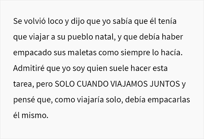 Esta mujer no fue invitada a la fiesta de Navidad de la familia de su esposo debido a sus “puntos negativos” del año anterior, y el drama comenzó cuando no empacó las maletas de su esposo