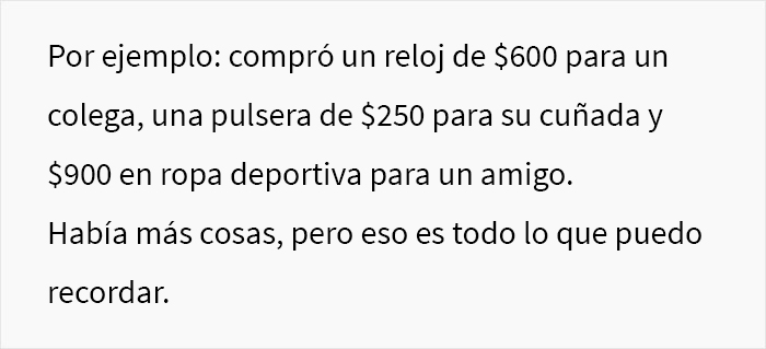 Esta mujer confrontó a su esposo tras encontrar la lista de regalos de Navidad y descubrir que el suyo era el más barato de todos