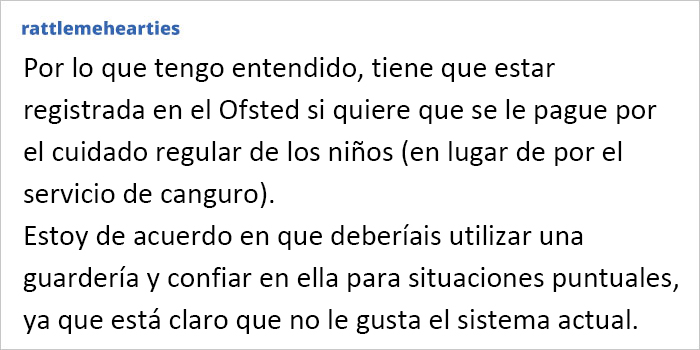 Esta abuela pide dinero por cuidar de su nieto a pesar de vivir con su hija y todos los gastos pagados