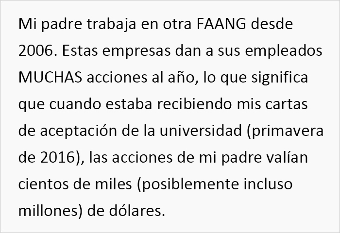 Este hombre 23 años deja de hablar a sus padres tras descubrir que pagan la educación de su hermana cuando no pagaron la suya