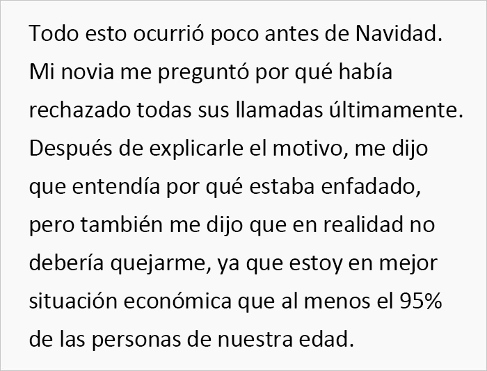 Este hombre 23 años deja de hablar a sus padres tras descubrir que pagan la educación de su hermana cuando no pagaron la suya