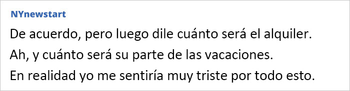 Esta abuela pide dinero por cuidar de su nieto a pesar de vivir con su hija y todos los gastos pagados