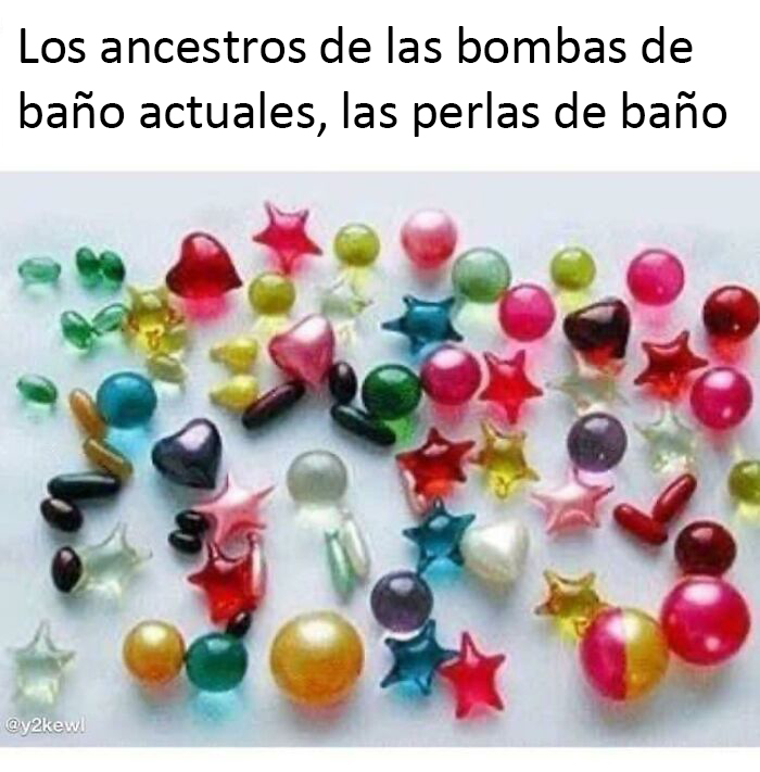 Reúnanse, niños, mientras les hablo de las perlas de baño