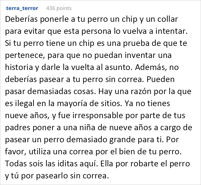 Esta vecina se coló en el patio de una mujer y se llevó su perro para regalárselo a una amiga, pero se molesta cuando la dueña va a recuperarlo