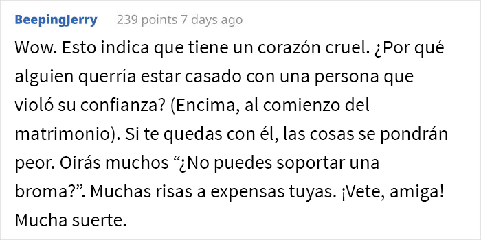 “Creo que lo que hizo fue una señal de advertencia”: Esta mujer pide el divorcio tan solo un día después de su boda