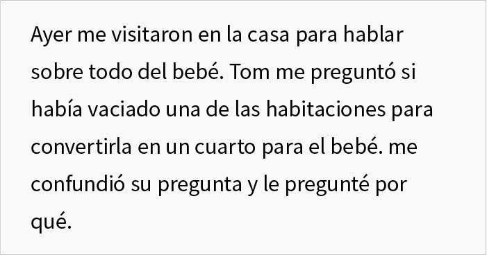 Esta mujer se niega a echar a su hijo de su habitación para usarla como cuarto para el bebé que exigen su hija y yerno