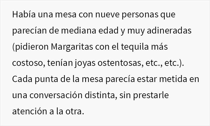 Esta grosera Karen no escuchó las advertencias del camarero sobre la lluvia e hizo que todo su grupo perdiera la mesa