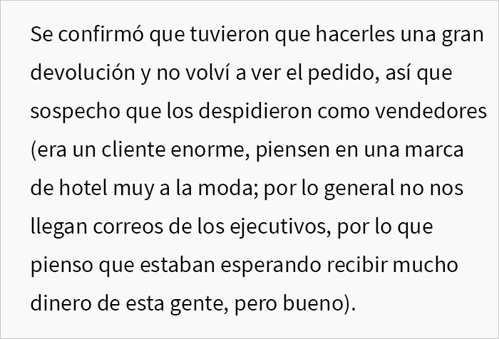 Esta bordadora "molestó" a la gerente con emails de control de calidad, y terminó costando 10000$ a la empresa