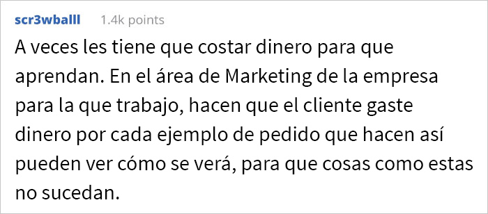 Esta bordadora "molestó" a la gerente con emails de control de calidad, y terminó costando 10000$ a la empresa