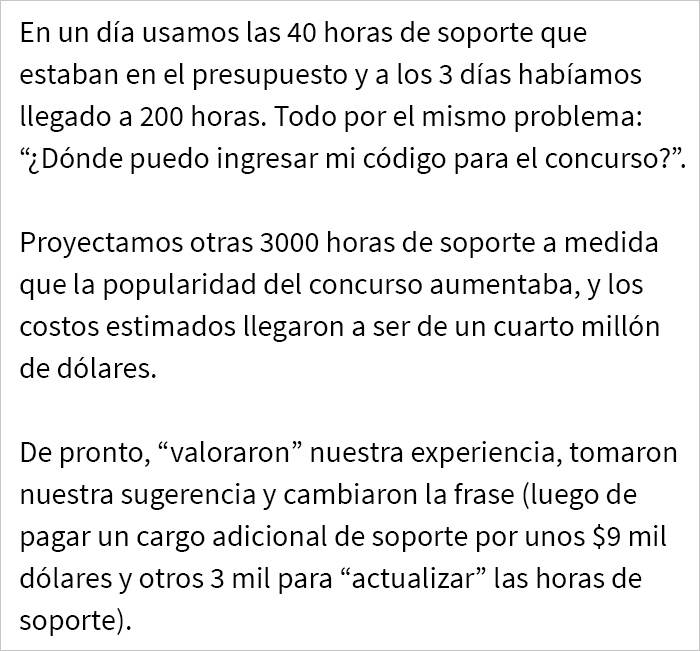 Esta bordadora "molestó" a la gerente con emails de control de calidad, y terminó costando 10000$ a la empresa