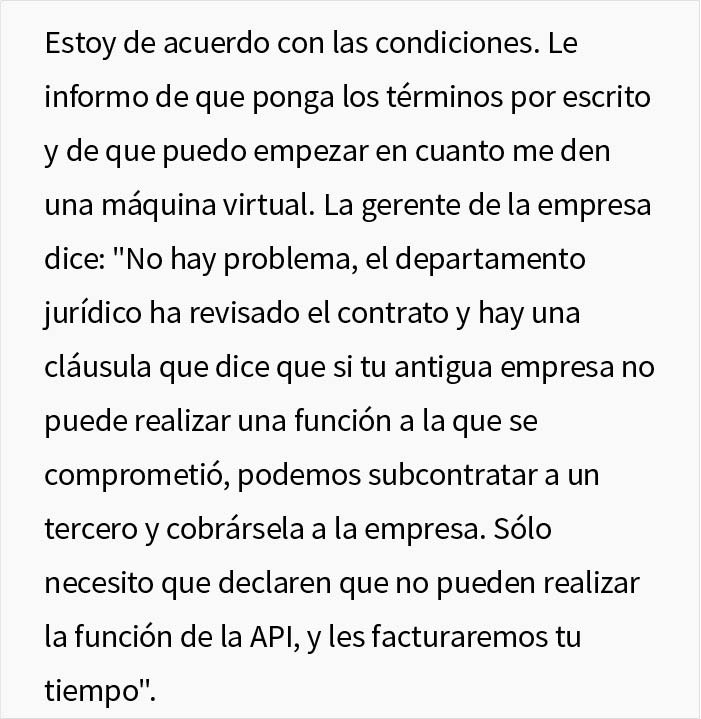 Un empleado renuncia porque la empresa le niega las vacaciones, el jefe le ruega que vuelva cuando el negocio empieza a perder dinero