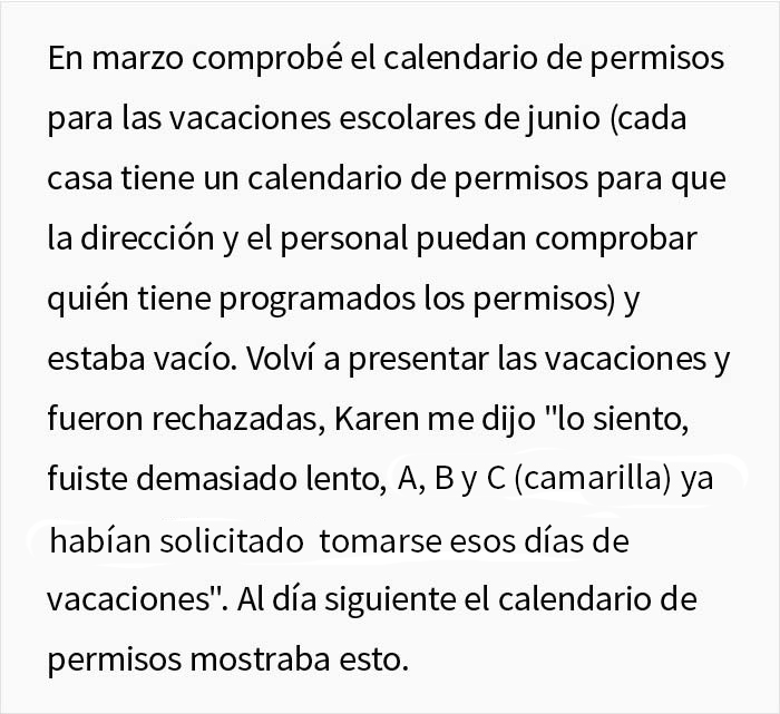 Esta supervisora canceló las vacaciones de un empleado, y consigue quedarse sin su ascenso