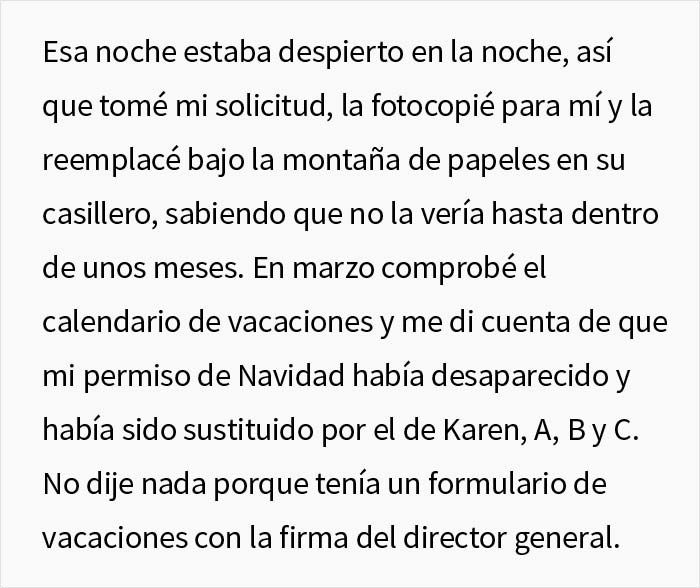 Esta supervisora canceló las vacaciones de un empleado, y consigue quedarse sin su ascenso