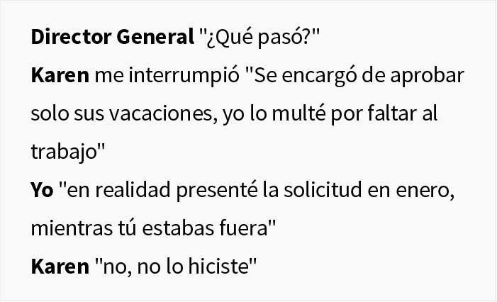 Esta supervisora canceló las vacaciones de un empleado, y consigue quedarse sin su ascenso