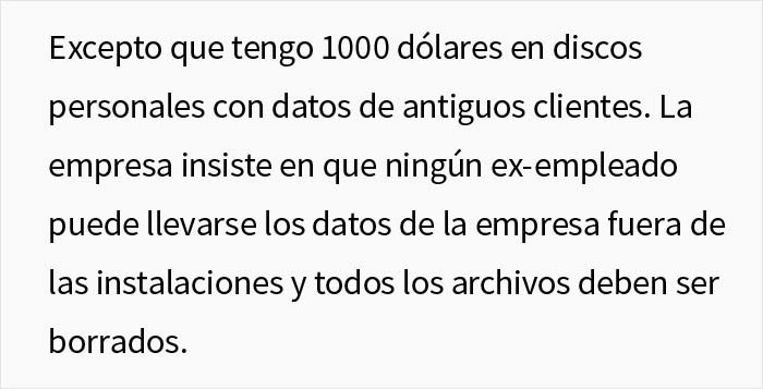 Este informático fue despedido, y el jefe le obligó a borrar todos los archivos a pesar de ser contraproducente, hasta que se da cuenta de su error