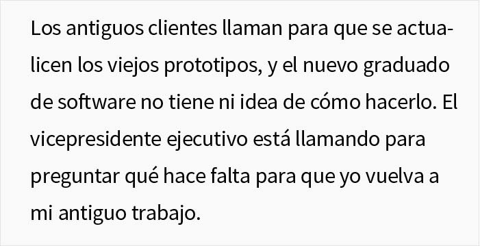 Este informático fue despedido, y el jefe le obligó a borrar todos los archivos a pesar de ser contraproducente, hasta que se da cuenta de su error
