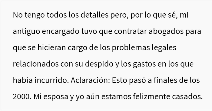 Este jefe se metió en problemas tras negarle a un empleado 3 semanas de vacaciones para su luna de miel