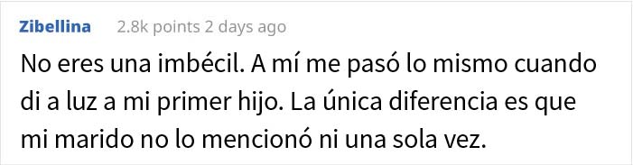 El marido humilla a su mujer delante de toda su familia al burlarse de su vergonzosa experiencia en el parto, y ella termina estallando