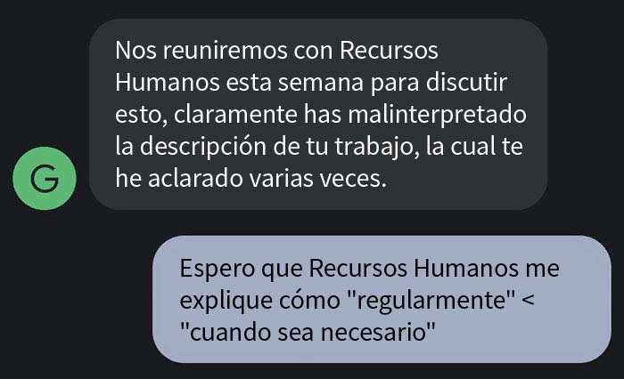 Esta empleada descubre que el puesto que aceptó no era para trabajar desde casa como prometieron, y renuncia a lo grande