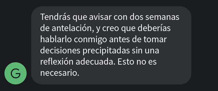 Esta empleada descubre que el puesto que aceptó no era para trabajar desde casa como prometieron, y renuncia a lo grande