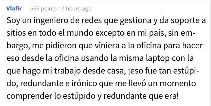 Esta empleada descubre que el puesto que aceptó no era para trabajar desde casa como prometieron, y renuncia a lo grande