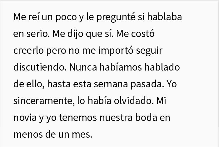 Este novio rechaza la "rara tradición familiar" de la novia de pasar la noche con su madre, y se desata el drama