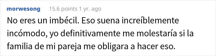 Este novio rechaza la "rara tradición familiar" de la novia de pasar la noche con su madre, y se desata el drama