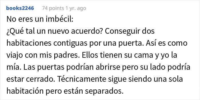 Este novio rechaza la "rara tradición familiar" de la novia de pasar la noche con su madre, y se desata el drama