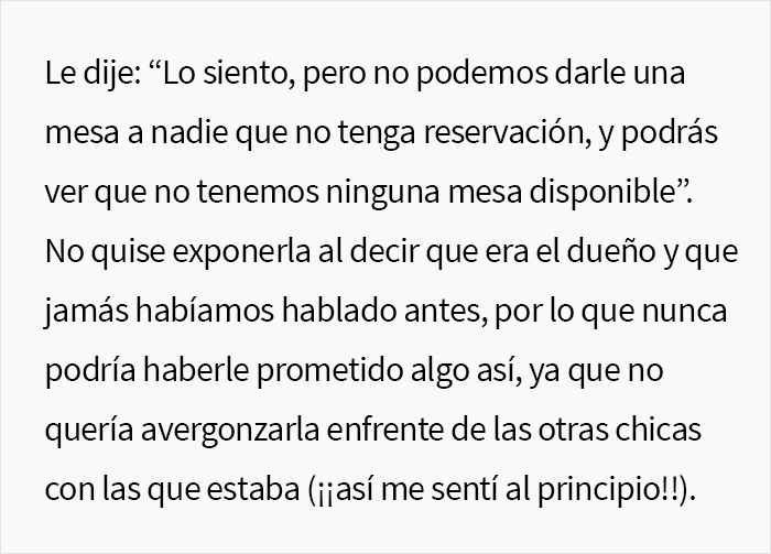 Esta Karen creyó que el dueño del restaurante era un mesero, lo trató como basura y terminó la noche con una inesperada cuenta de 4000$